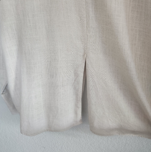 Cream Button-Up Shirt - Picture 6 of 7